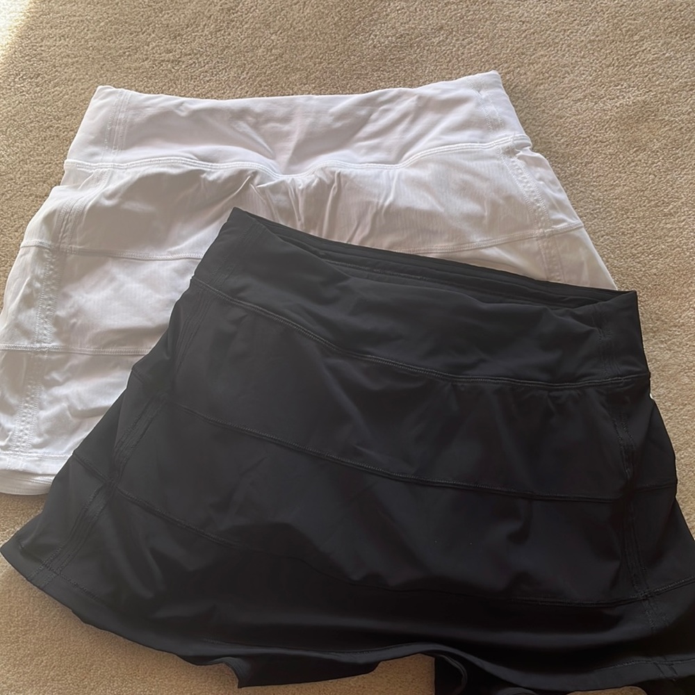 2 Lululemon Pace Rival Skirts